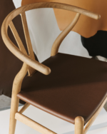 Carl Hansen | Wishbone Chair - Leather - Bilde 3